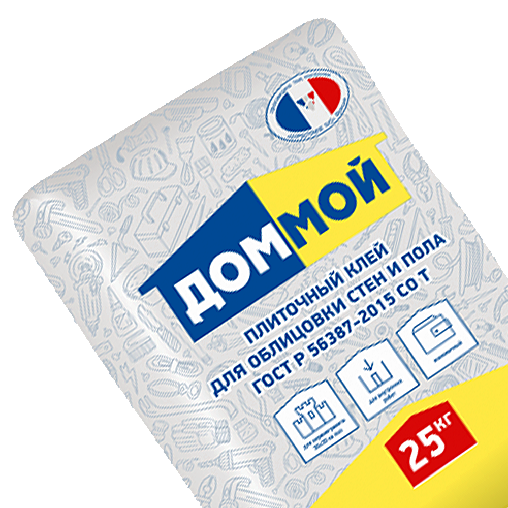 ДОМ МОЙ Клей для плитки 25кг