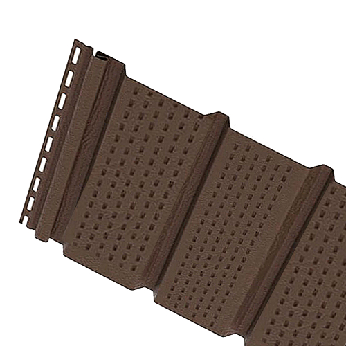 Docke STANDARD Софит перфорированный Т4 3,00х0,305м  ШОКОЛАД