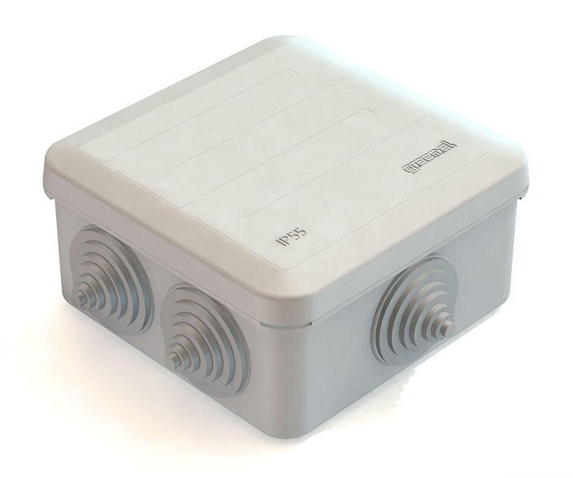 Коробка О/У 100х100х50мм IP55 GE41255 Greenel